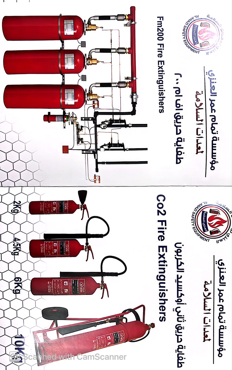 CO₂ suppression system