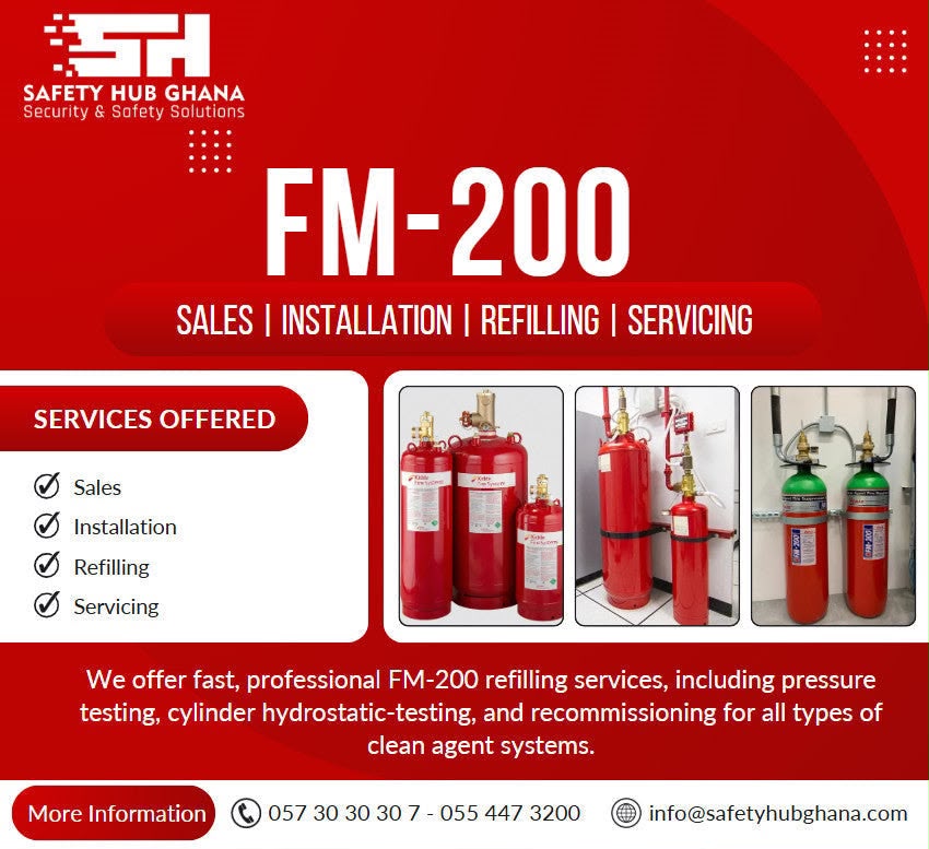 FM-200 suppression system